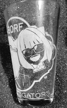 Load image into Gallery viewer, Spy x Family Anya Bond BORF Investigators etched pint glass tumbler fanart