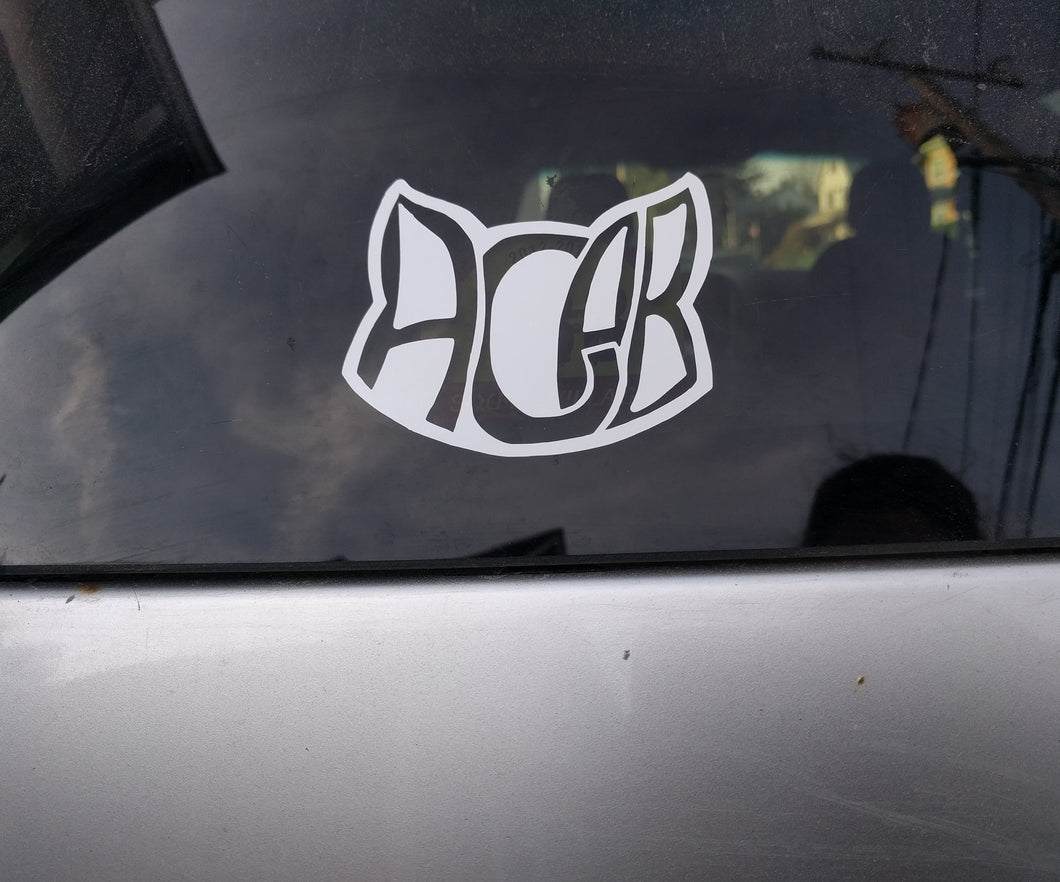 ACAB All Cats Are Beautiful vinyl car decal laptop computer sticker All Cops Are Bastards