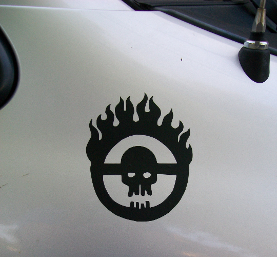 Mad Max Fury Road Citadel Immortan Joe vinyl decal sticker
