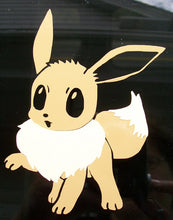Load image into Gallery viewer, Pokemon Starter vinyl car decal Bulbasaur Charmander Eevee Squirtle fanart