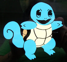 Load image into Gallery viewer, Pokemon Starter vinyl car decal Bulbasaur Charmander Eevee Squirtle fanart