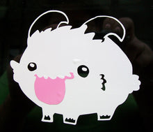 Load image into Gallery viewer, League of Legends fanart Poro vinyl car decal computer sticker
