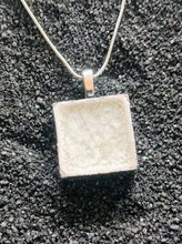 Load image into Gallery viewer, Shiver ceramic and glass handmade pendants