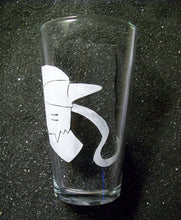 Load image into Gallery viewer, FMA Fullmetal Alchemist fanart Homunculus etched pint glass tumbler cup
