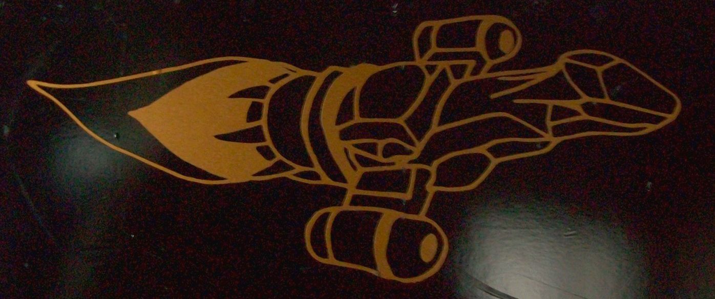 Firefly Serenity Ship Stencil Firefly The Game Customisable Ship
